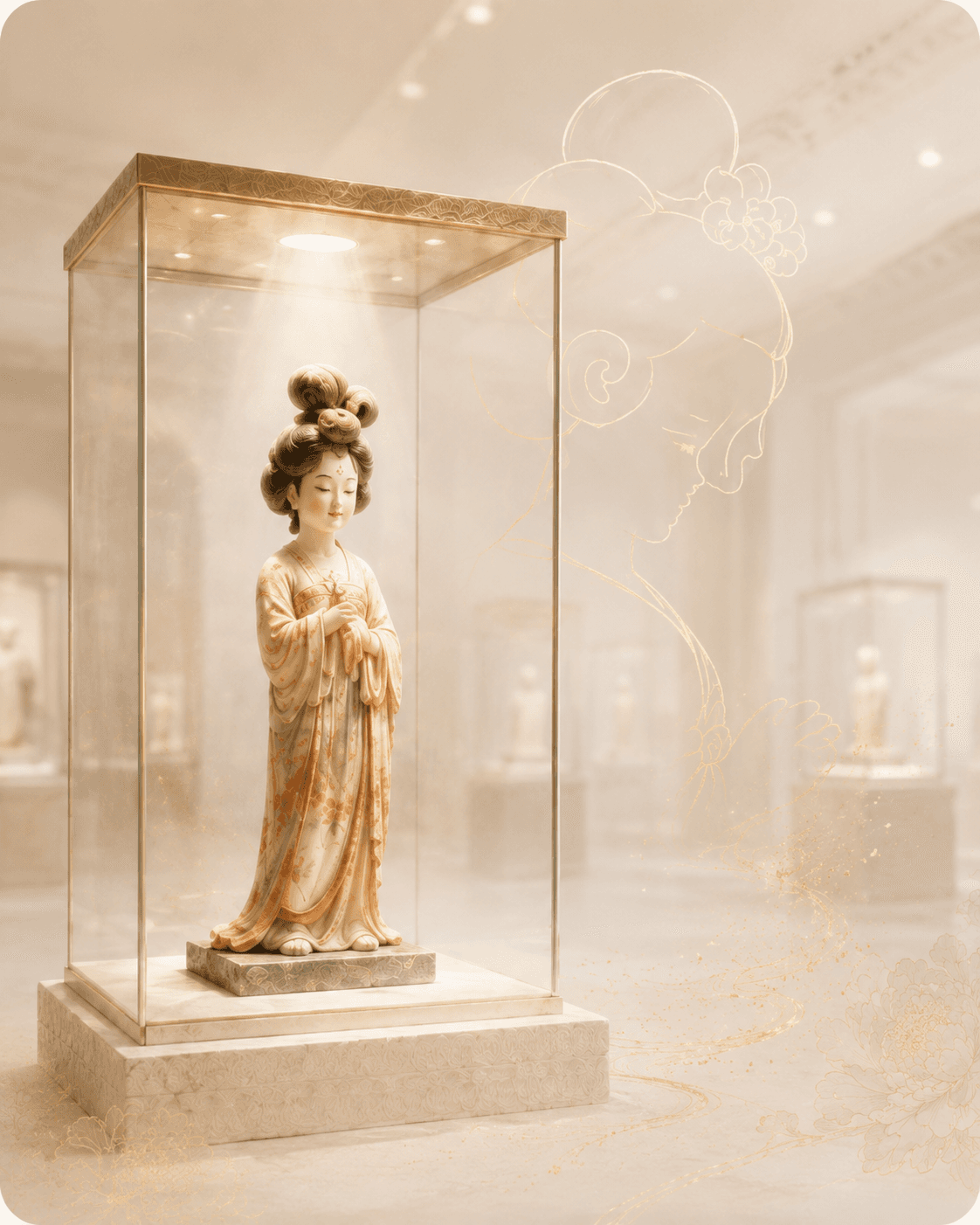 The Tang Lady Figurine — A museum treasure, and the first silhouette of Tangniu.