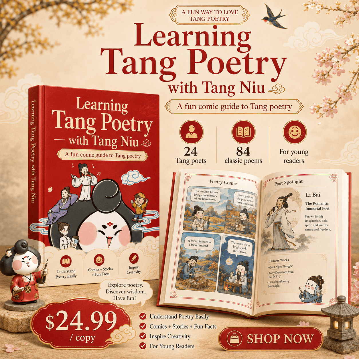 I Love Reading Tang Poetry with Tangniu