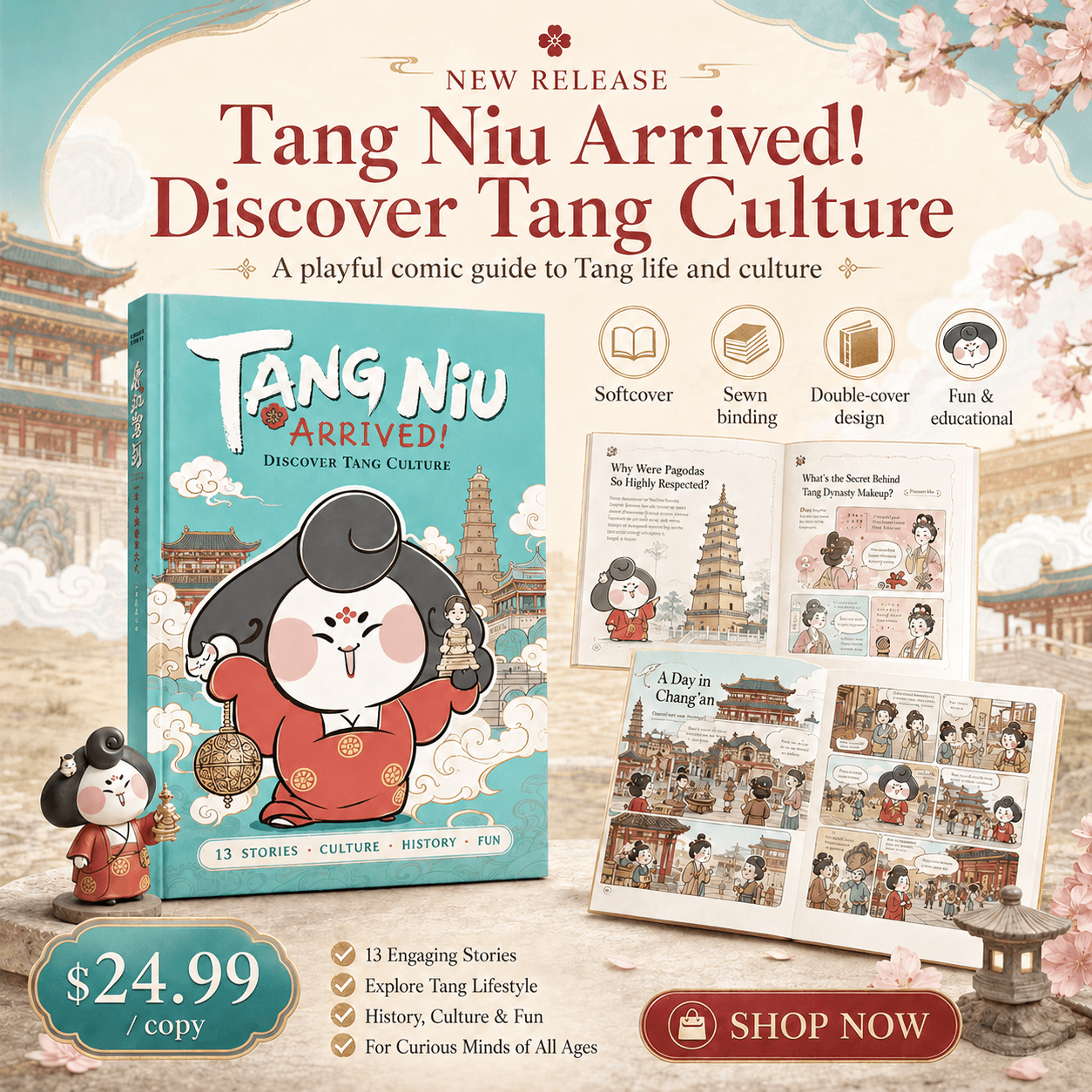 Tangniu Arrives — One Book to Meet Tang Culture
