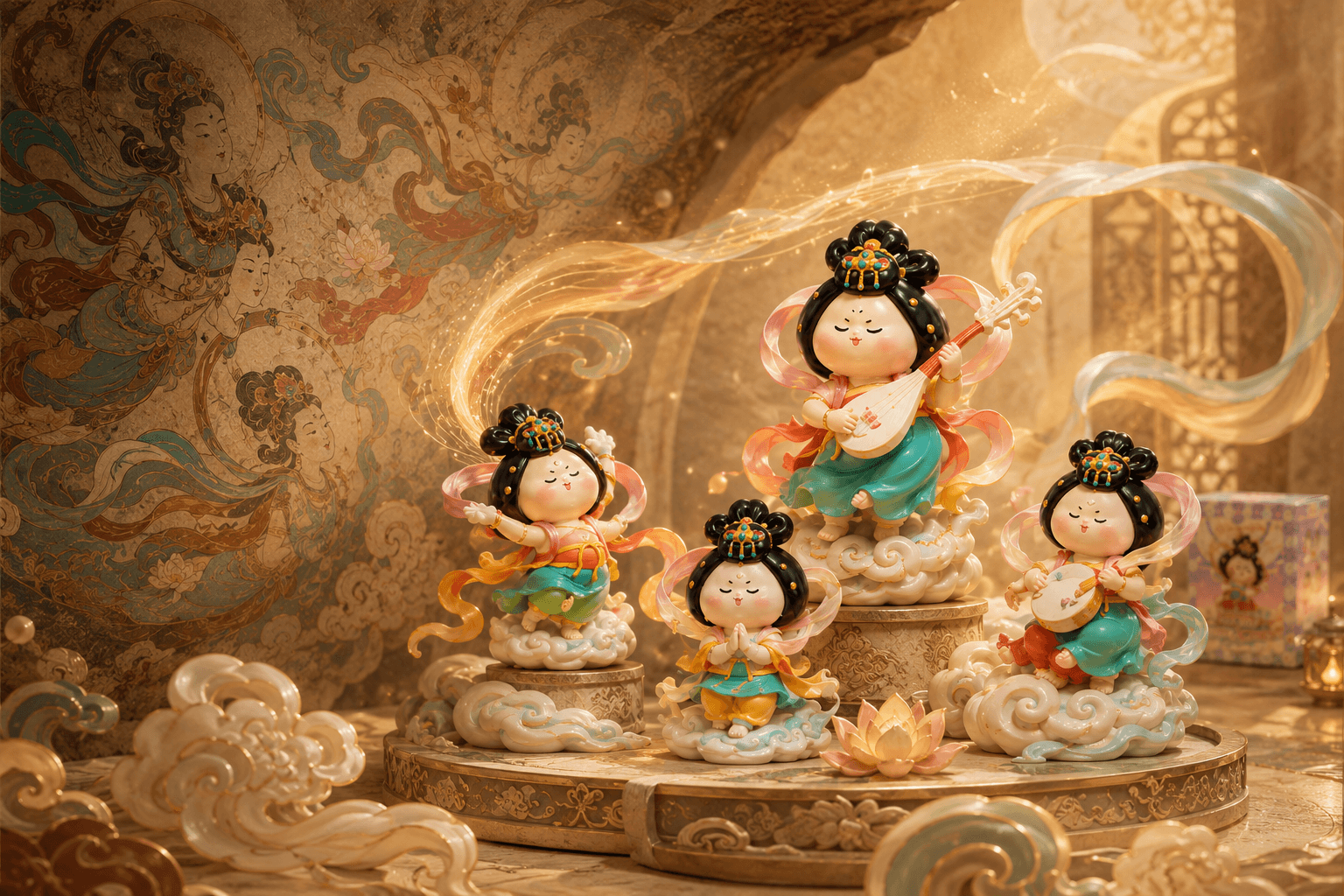 Dunhuang · Flying Apsaras