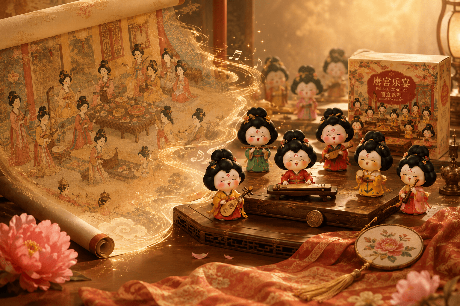 Tang painting · Palace Concert