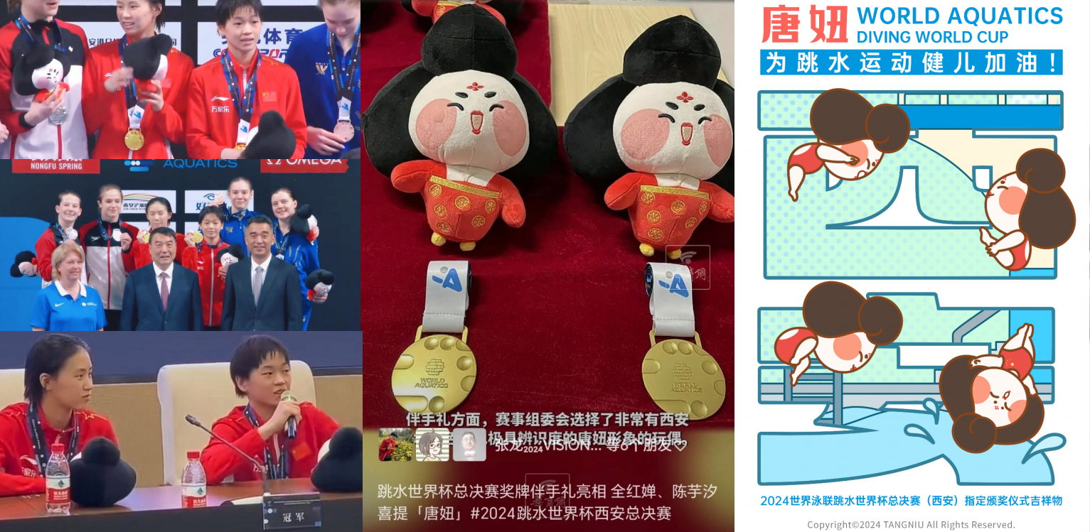 Tangniu at the 2024 Diving World Cup Finals