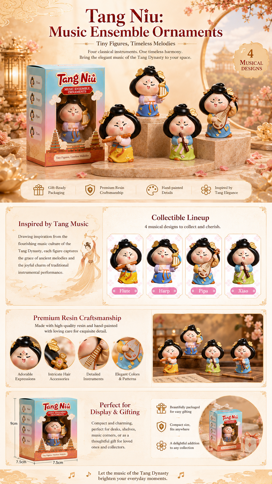 Tangniu Vocal Music Figure — Design details 1