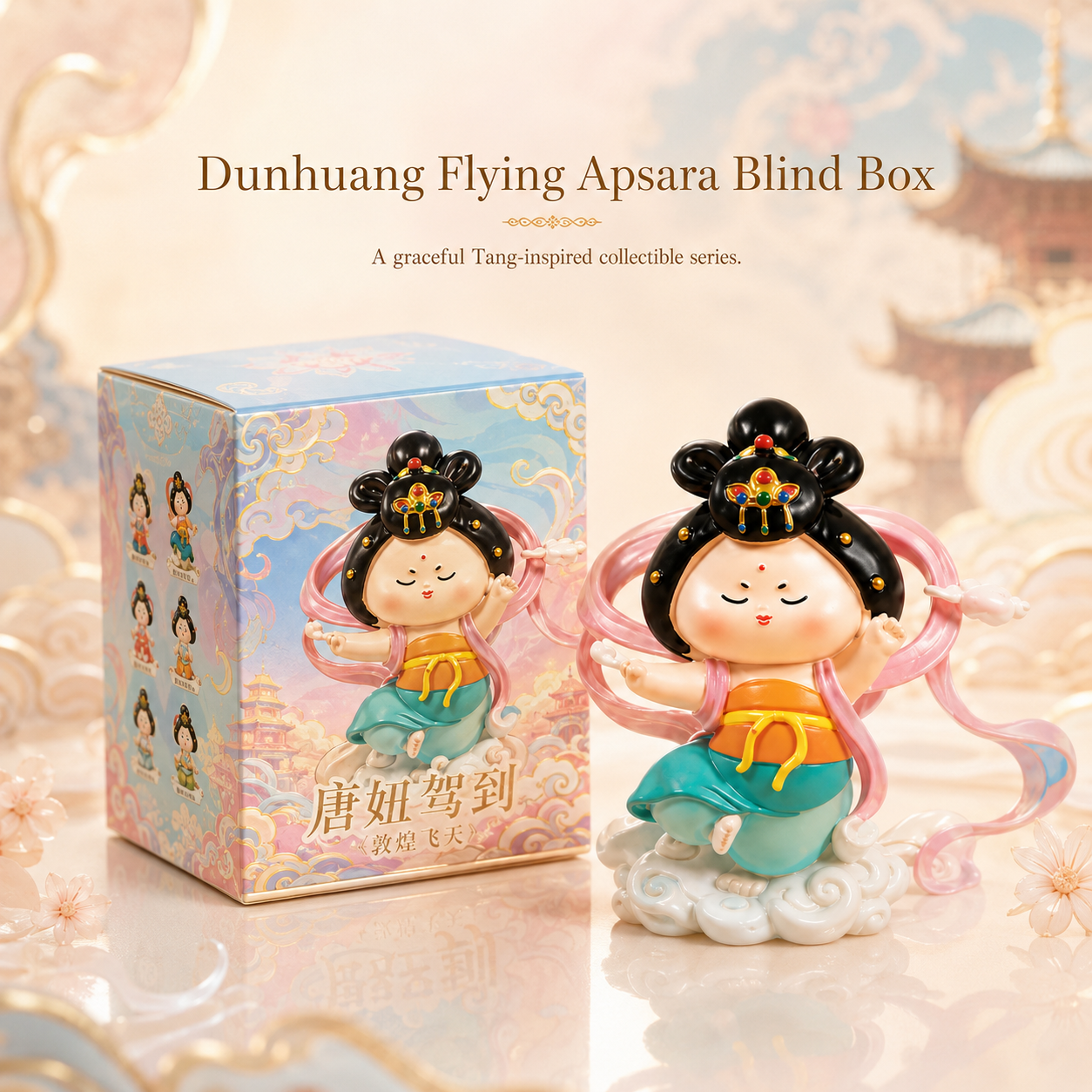 Tangniu Dunhuang Flying Apsaras Blind Box