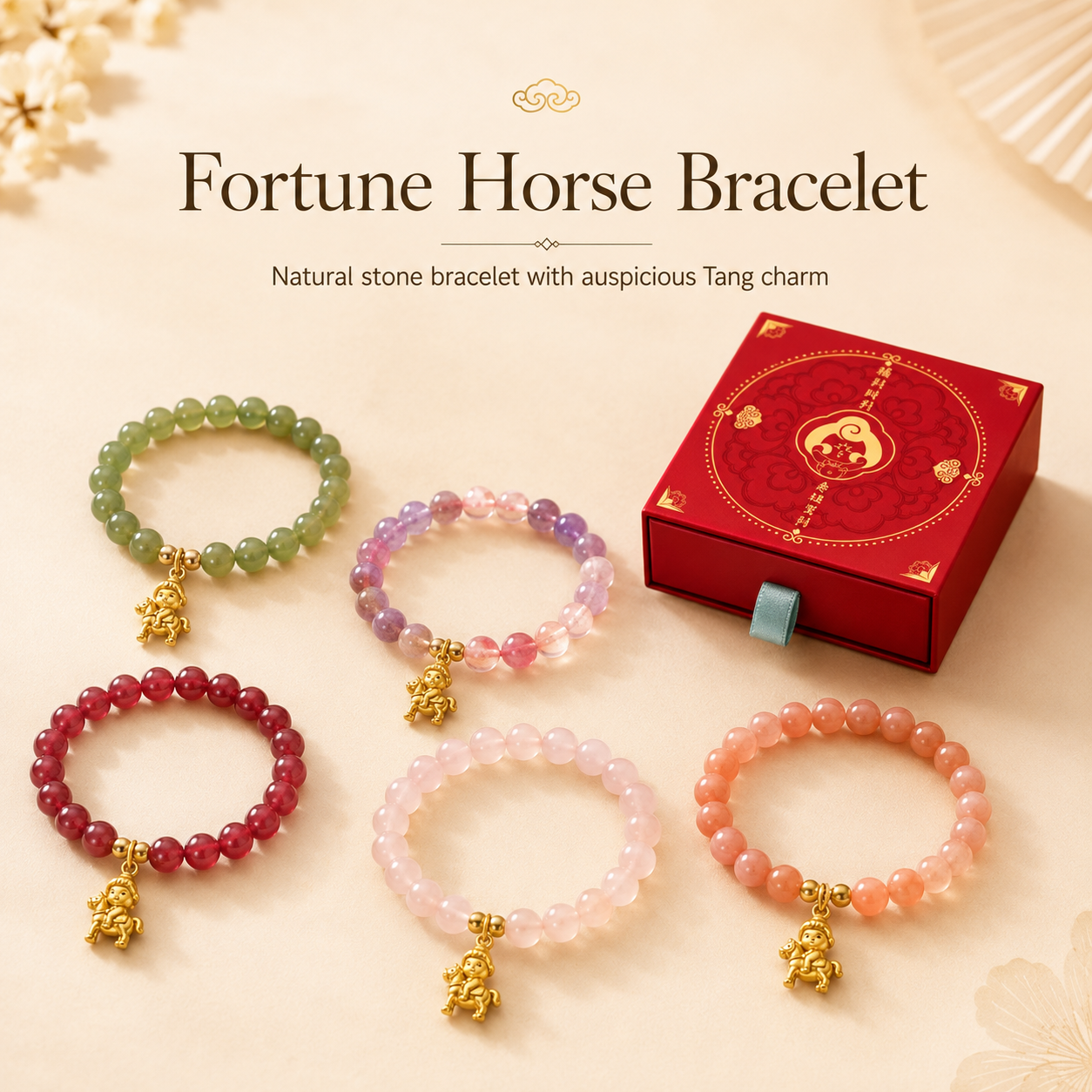 Tangniu Horse of Wealth Bracelet