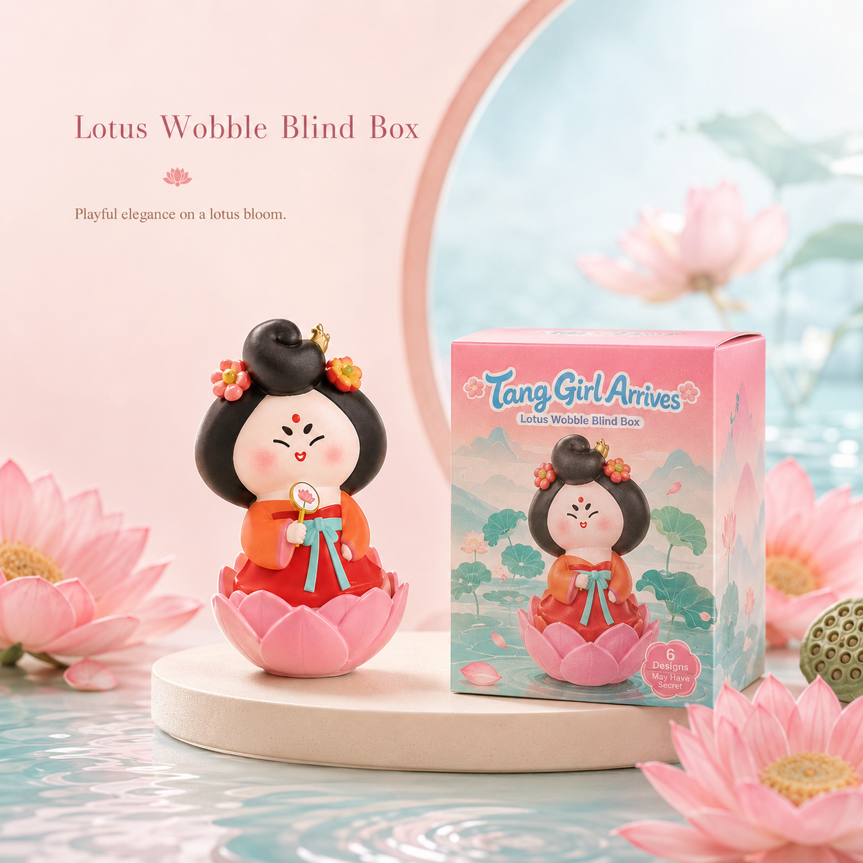 Tangniu Lotus Wobbler Blind Box